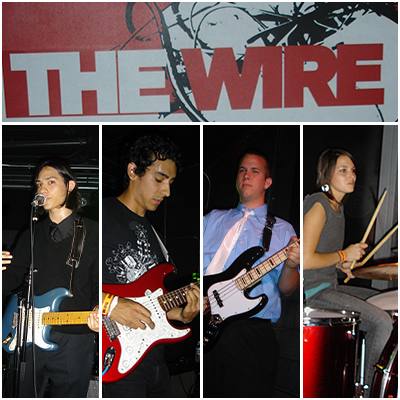 Live at the Wire album cover art.